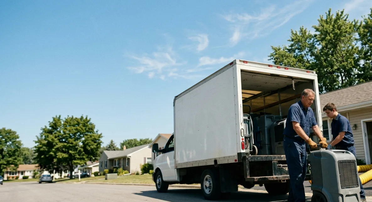 Water Damage Cleanup in Glenview, IL near me